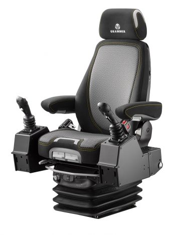 Grammer Actimo Evolution luchtgeveerde stoel (pods) voor bouwmachine