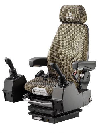 Grammer Actimo M mechanisch geveerde stoel (pods) voor bouwmachine