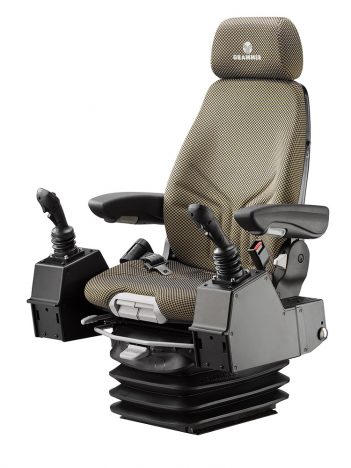 Grammer Actimo XL luchtgeveerde stoel (pods) voor bouwmachine