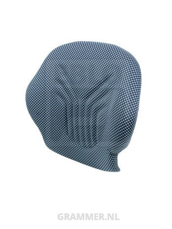 Grammer rugkussen 521 stof blauw/zwart voor Primo M, Primo XM, Primo L, Primo XL - MSG65-MSG75G