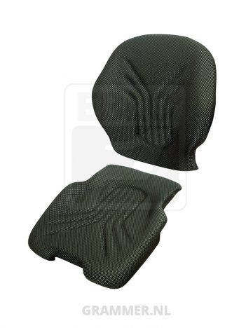 Grammer kussenset type 521 stof groen/zwart (agri) voor Compacto