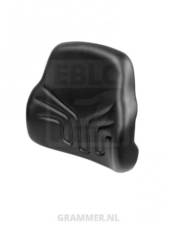 Grammer rugkussen 520 zwart pvc voor Universo MSG44