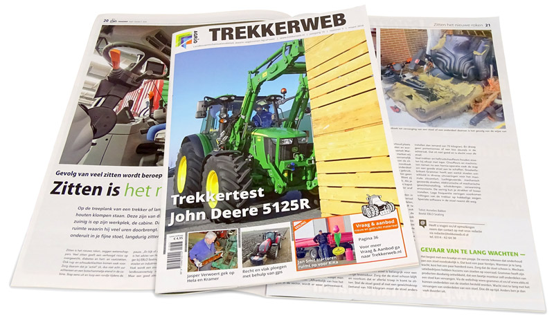 Grammer Trekkerweb zitten is het nieuwe roken