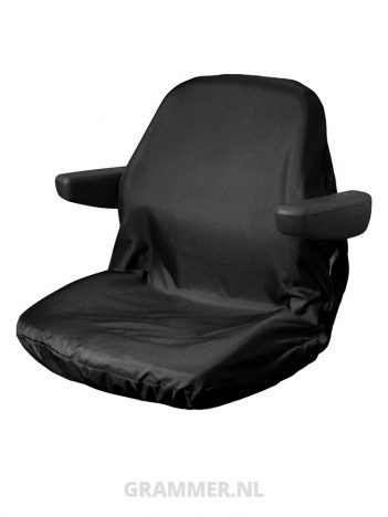 Grammer stoelhoes beschermhoes tractorstoel universeel zwart