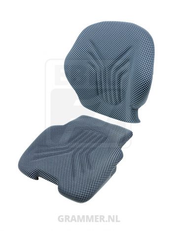 Grammer kussenset type 521 stof blauw/zwart voor Primo
