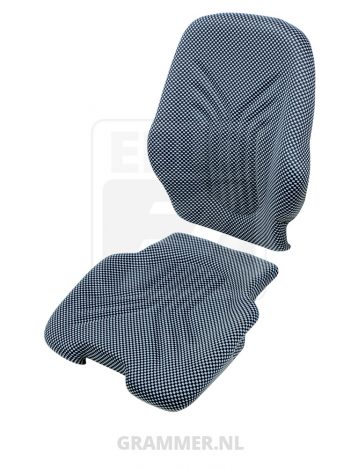 Grammer kussenset type 522 stof blauw/zwart voor Primo XXM en Primo XXL