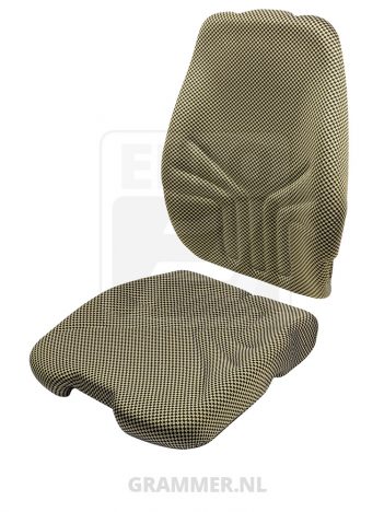 Grammer kussenset type 722 stof geel/zwart voor Actimo