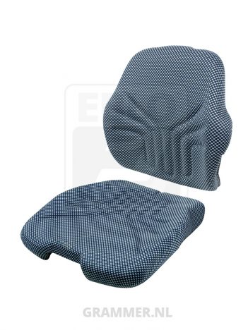 Grammer kussenset type 731 stof blauw/zwart voor Primo EL Plus en Maximo XXL