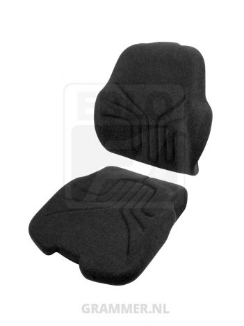 Grammer kussenset type 731 stof zwart voor Maximo