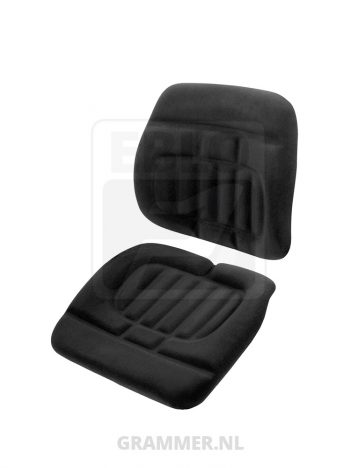 Kussenset passend voor Grammer LS95/H90 stof zwart