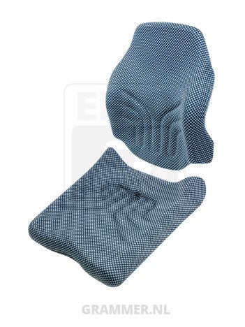 Grammer kussenset MSG20 SM stof blauw/zwart