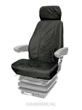 Grammer stoelhoes beschermhoes bouwmachinestoel voor Grammr Actimo zwart